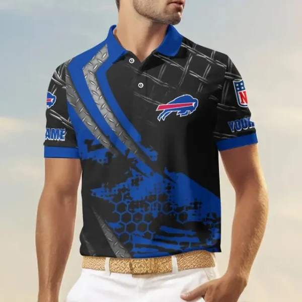 Buffalo Bills Trending2025 Men Short Sleeve Polo Shirts