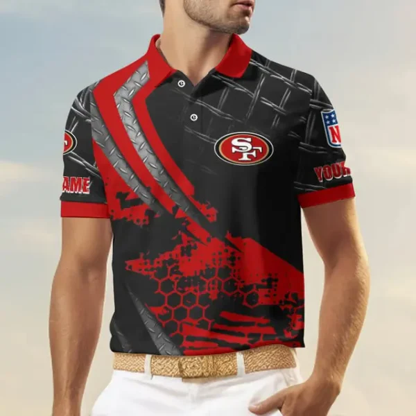 San Francisco 49ers Trending2025 Men Short Sleeve Polo Shirts