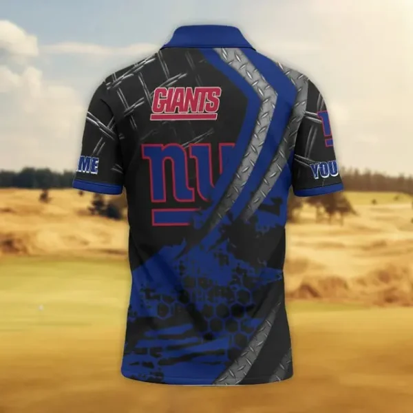 New York Giants Trending2025 Men Short Sleeve Polo Shirts - Image 2