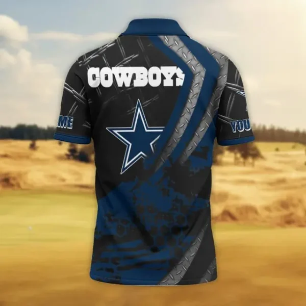 Dallas Cowboys Trending2025 Men Short Sleeve Polo Shirts - Image 2