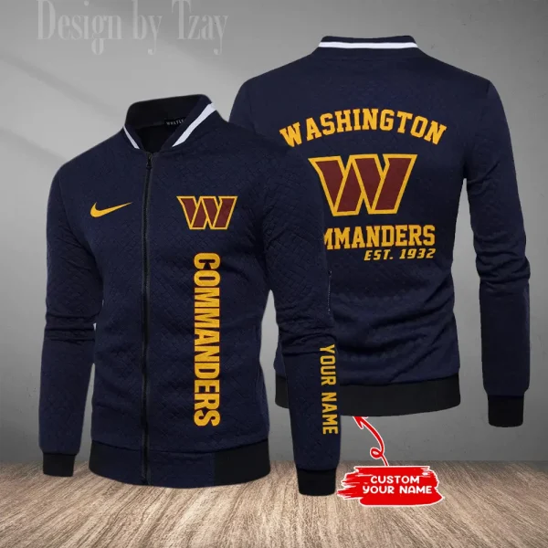 Washington Commanders Mens Lightweight Casual Bomber Jacket 2025 SPTLCBJ032 - Image 5