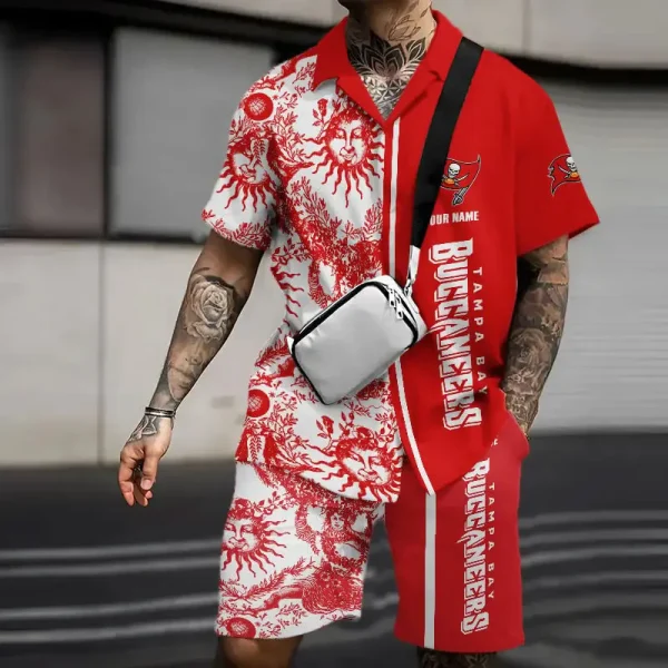 Tampa Bay Buccaneers Summer Hawaiian Combo Shirt and Short Trending 2025