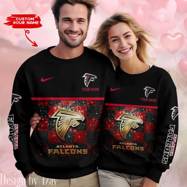 Atlanta Falcons Valentine Gift Sweatshirt BGRSW385