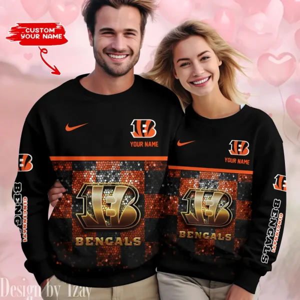 Cincinnati Bengals Valentine Gift Sweatshirt BGRSW390