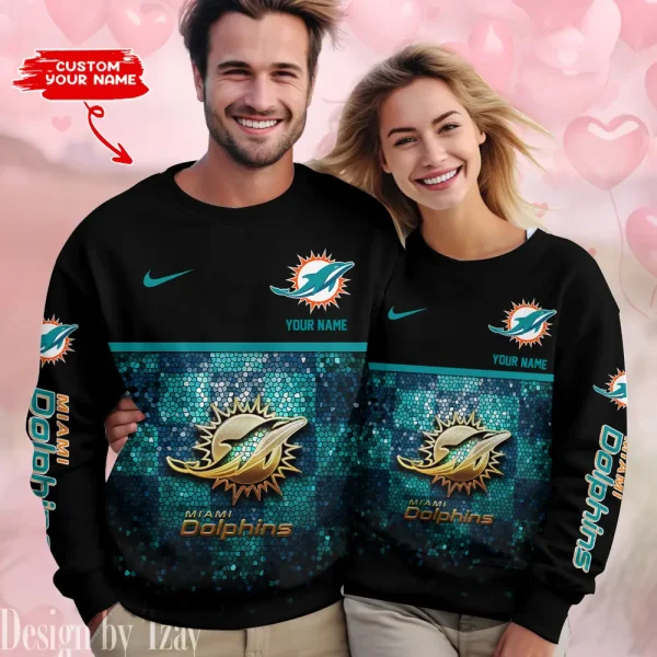 Miami Dolphins Valentine Gift Sweatshirt BGRSW403