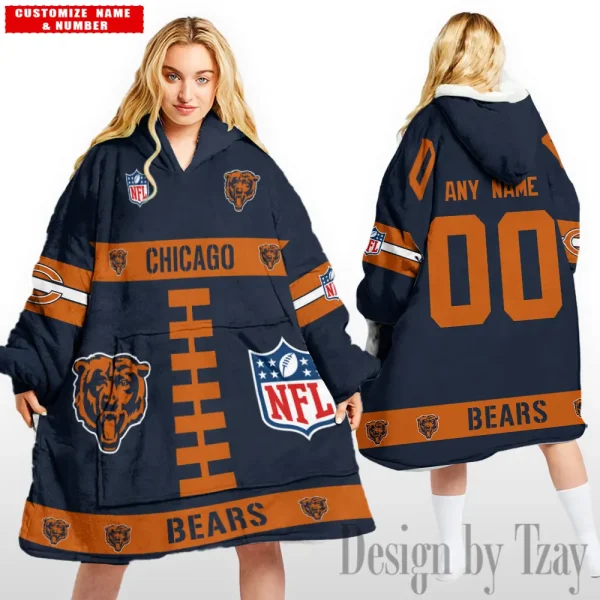 Chicago Bears Snug Hoodie BGSNUG269