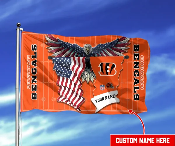 Cincinnati Bengals Flag Double Sided Printed BGFLAG644