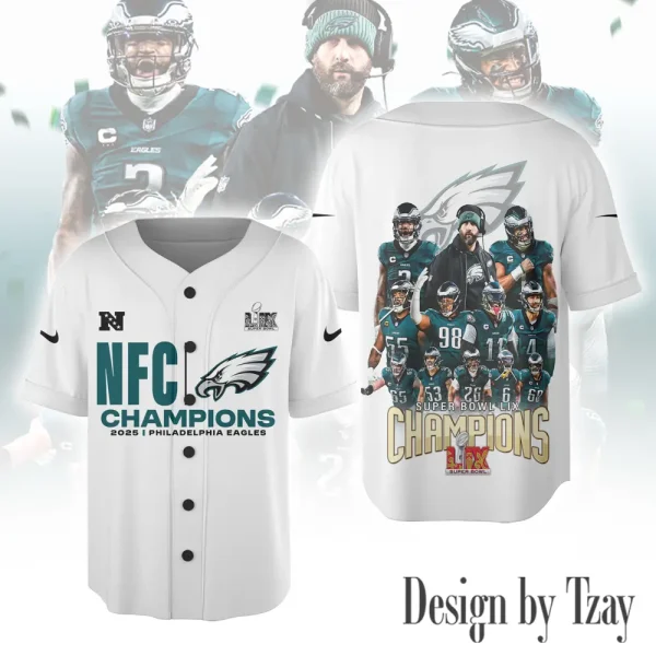 Philadelphia Eagles Custom Name Baseball Jersey AZCBJS587