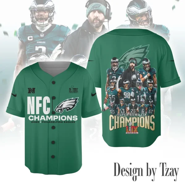 Philadelphia Eagles Custom Name Baseball Jersey AZCBJS589