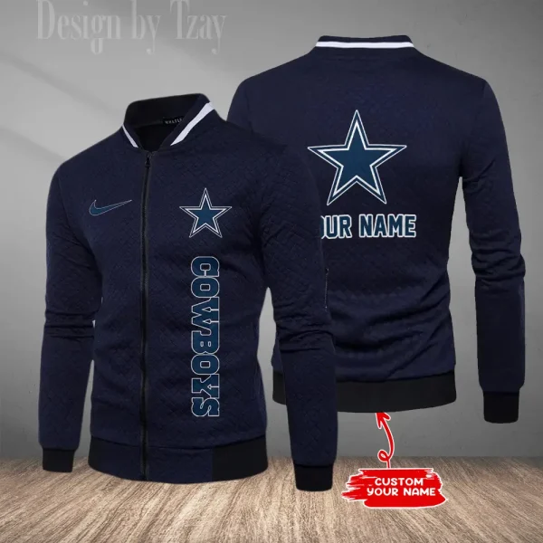 Dallas Cowboys Mens Lightweight Casual Bomber Jacket 2025 SPTLCBJ009