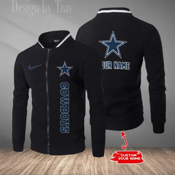 Dallas Cowboys Mens Lightweight Casual Bomber Jacket 2025 SPTLCBJ009 - Image 5
