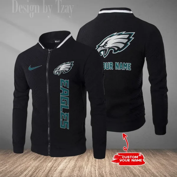 Philadelphia Eagles Mens Lightweight Casual Bomber Jacket 2025 SPTLCBJ026