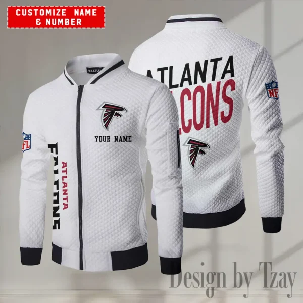 Atlanta Falcons NFL Mens Lightweight Casual Bomber Jacket 2025 SPTLCBJ034