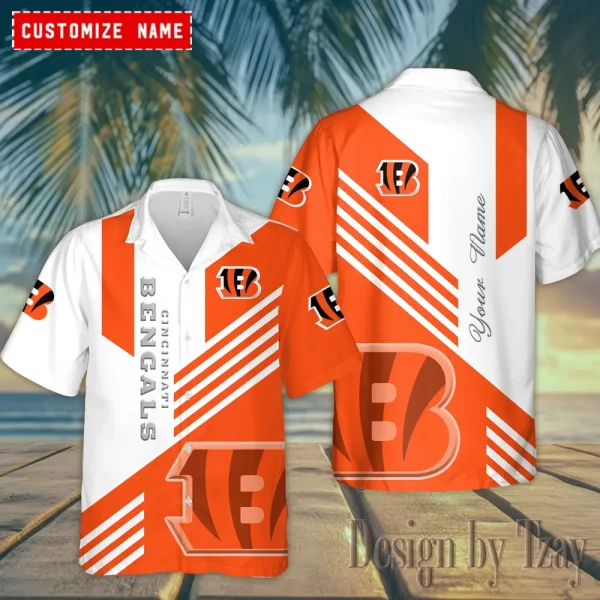 Cincinnati Bengals Summer Hawaiian Shirt Trending 2025 AZHWS739