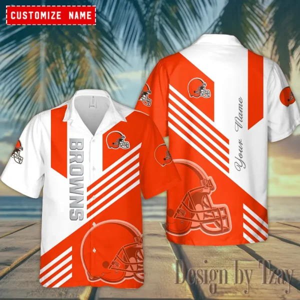 Cleveland Browns Summer Hawaiian Shirt Trending 2025 AZHWS740