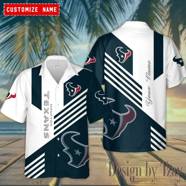 Houston Texans Summer Hawaiian Shirt Trending 2025 AZHWS745