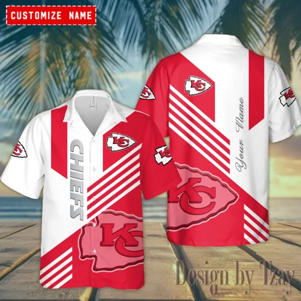 Kansas City Chiefs Summer Hawaiian Shirt Trending 2025 AZHWS748