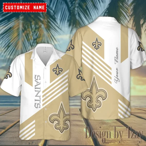 New Orleans Saints Summer Hawaiian Shirt Trending 2025 AZHWS755