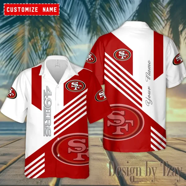 San Francisco 49ers Summer Hawaiian Shirt Trending 2025 AZHWS760