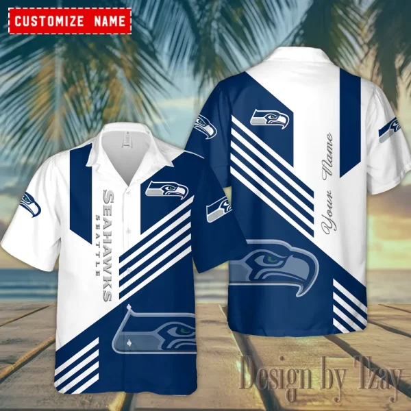 Seattle Seahawks Summer Hawaiian Shirt Trending 2025 AZHWS761