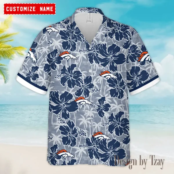 Denver Broncos Summer Hawaiian Shirt Trending 2025 AZHWS774