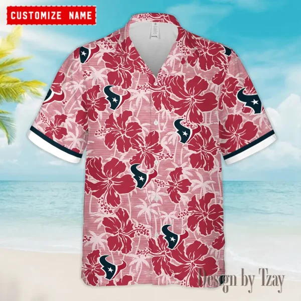 Houston Texans Summer Hawaiian Shirt Trending 2025 AZHWS777