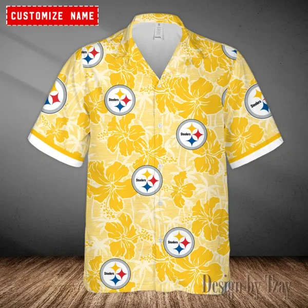 Pittsburgh Steelers Summer Hawaiian Shirt Trending 2025 AZHWS791