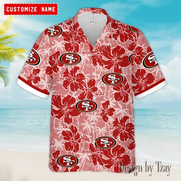 San Francisco 49ers Summer Hawaiian Shirt Trending 2025 AZHWS792