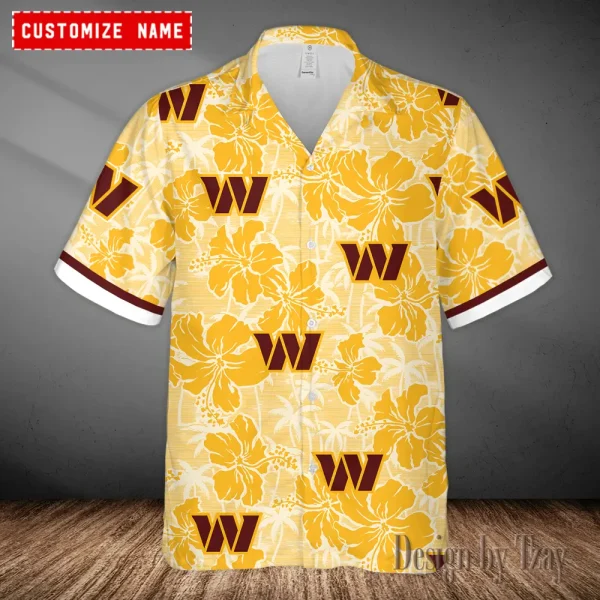 Washington Commanders Summer Hawaiian Shirt Trending 2025 AZHWS796