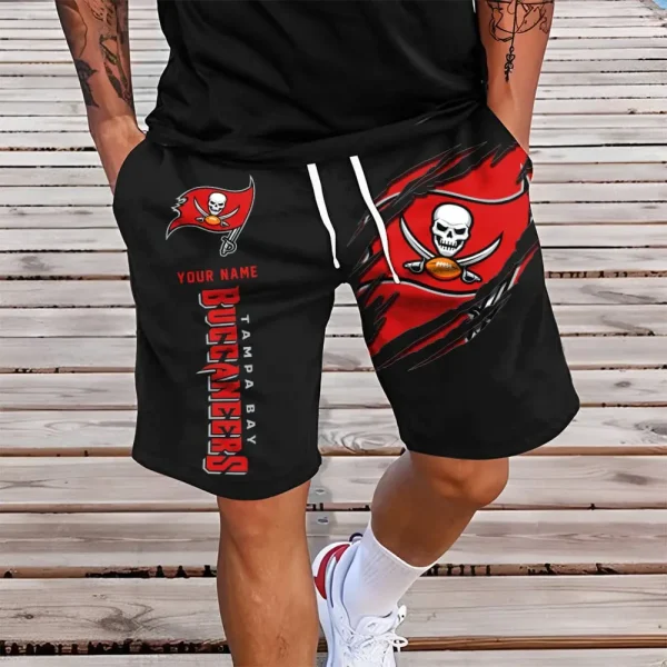 Tampa Bay Buccaneers Men Black Short Pants BGSHORT104