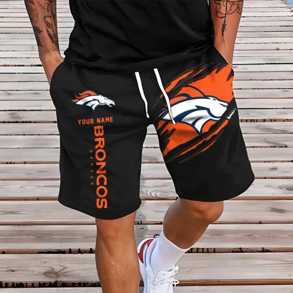 Denver Broncos Men Black Short Pants BGSHORT106