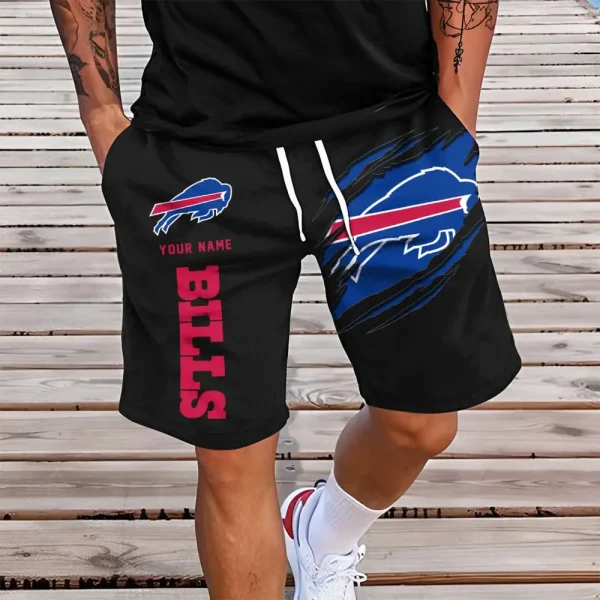 Buffalo Bills Men Black Short Pants BGSHORT107