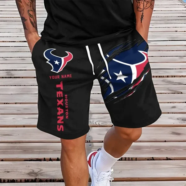 Houston Texans Men Black Short Pants BGSHORT110