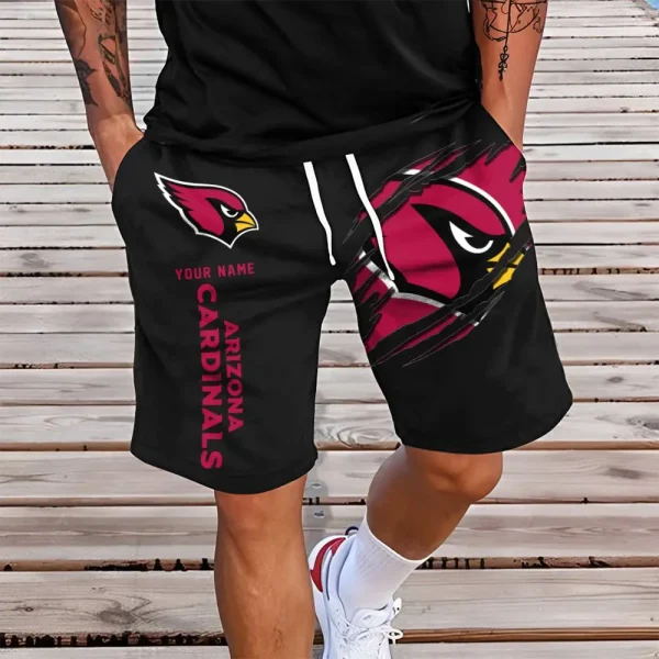 Arizona Cardinals Men Black Short Pants BGSHORT113