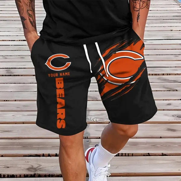 Chicago Bears Men Black Short Pants BGSHORT115