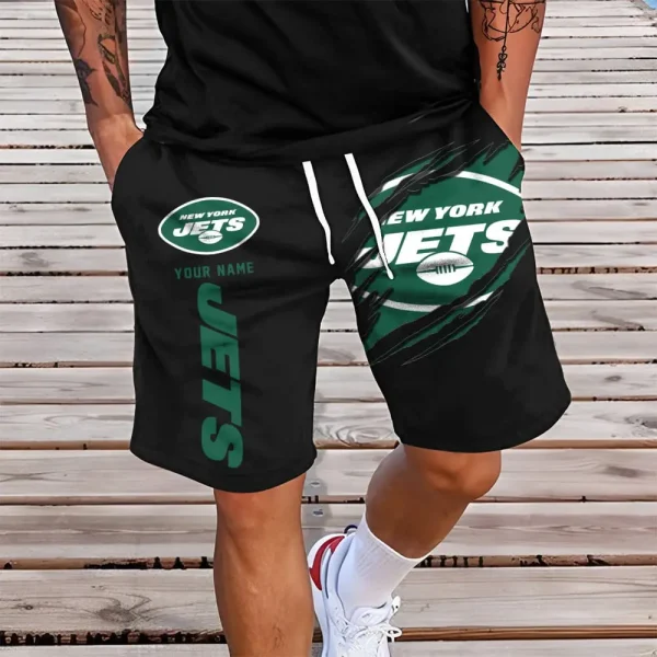 New York Jets Men Black Short Pants BGSHORT120