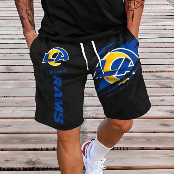 Los Angeles Rams Men Black Short Pants BGSHORT121