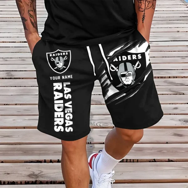 Las Vegas Raiders Men Black Short Pants BGSHORT123