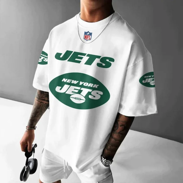 New York Jets White Special T-shirt New Custom Name Gift For AZTS962AZTS961 - Image 2