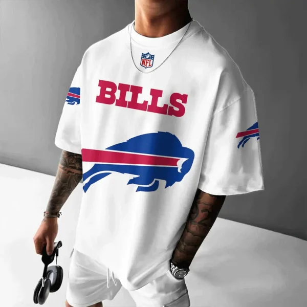 Buffalo Bills White Special T-shirt New Custom Name Gift For AZTS970 - Image 2