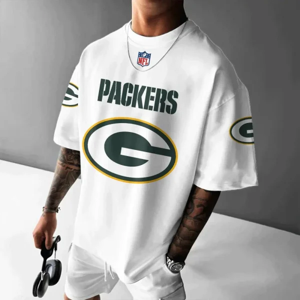 Green Bay Packers White Special T-shirt New Custom Name Gift For AZTS974 - Image 2