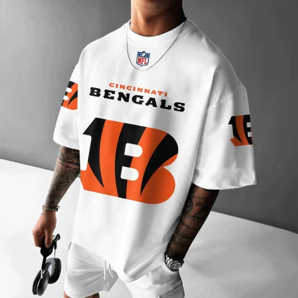 Cincinnati Bengals White Special T-shirt New Custom Name Gift For AZTS975 - Image 2