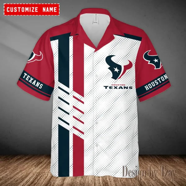 Houston Texans Summer Hawaiian Shirt Trending 2025 AZHWS809