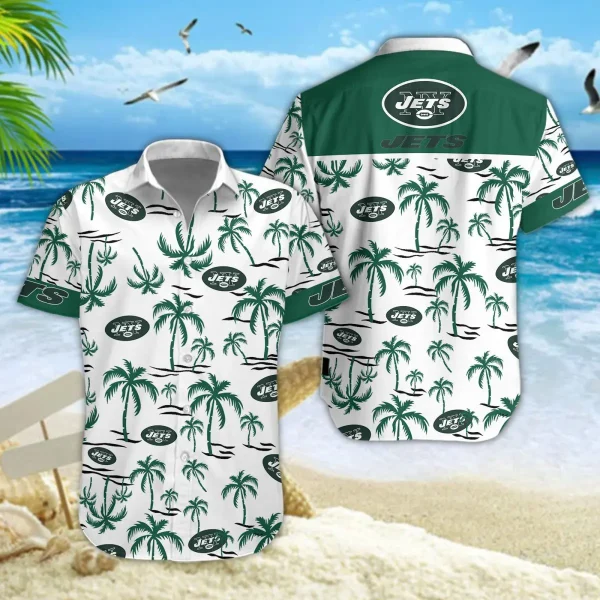 New York Jets DDQQ30459 Summer Collection Hawaii Shirt | Shorts