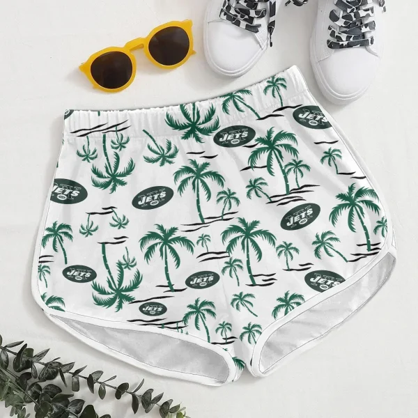 New York Jets DDQQ30459 Summer Collection Hawaii Shirt | Shorts - Image 3