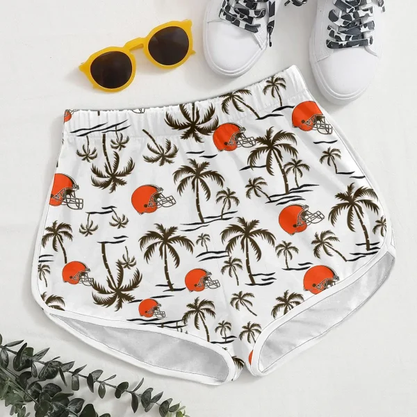 Cleveland Browns DDQQ30442 Summer Collection Hawaii Shirt | Shorts - Image 3