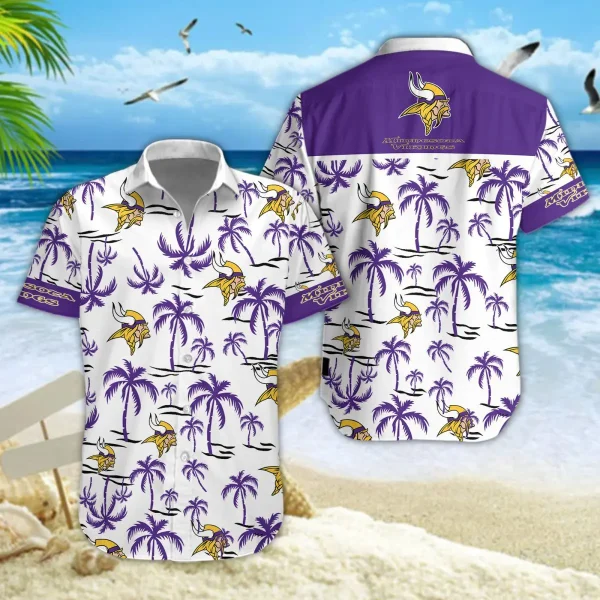 Minnesota Vikings DDQQ30455 Summer Collection Hawaii Shirt | Shorts