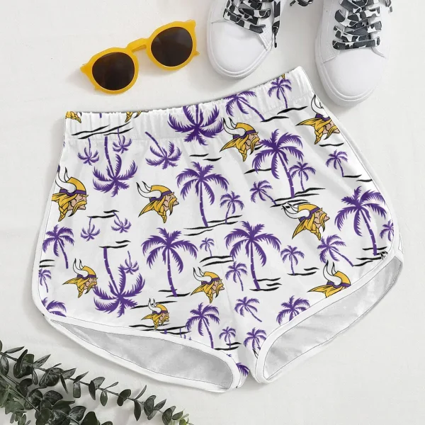 Minnesota Vikings DDQQ30455 Summer Collection Hawaii Shirt | Shorts - Image 3