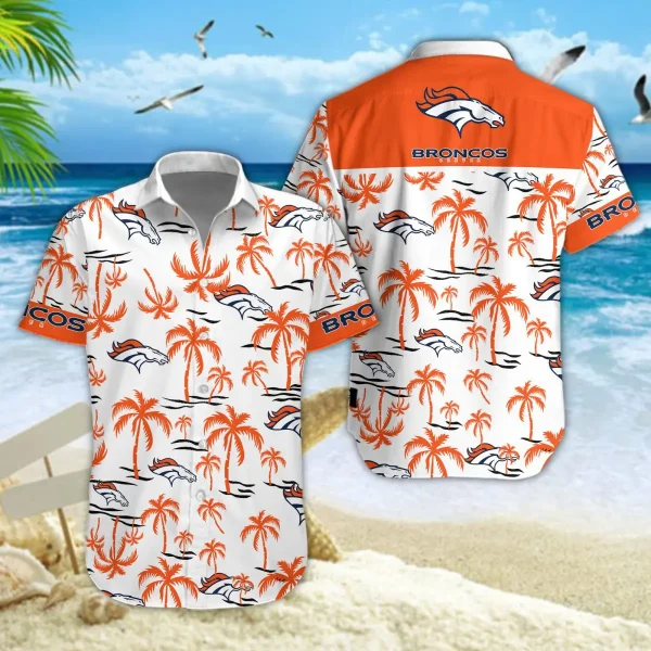 Denver Broncos DDQQ30444 Summer Collection Hawaii Shirt | Shorts