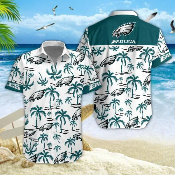 Philadelphia Eagles DDQQ30460 Summer Collection Hawaii Shirt | Shorts